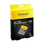 [Amazon] Intenso Internal 2.5 Inch SATA III High Performance SSD, 250 GB, 550 MB/s, Black