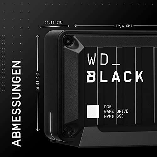 Western Digital WD_BLACK D30 Game Drive SSD 1TB für 99€ inkl. Versandkosten (Amazon & Media Markt Saturn)