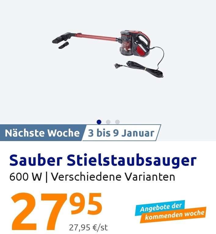 [Action] Sauber Staubsauger V20