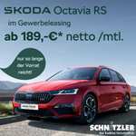 [Gewerbeleasing] Skoda Octavia Combi RS Business für 189€ / Automatik / 245 PS / 10000km / 24 Monate / LF 0,50 / GLF 0,64 (eff 241€)