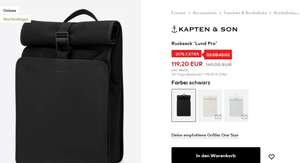 Kapten&Son Lund Pro All Black 119,20 € (Kapten & Son, Kapten and Son) | AboutYou Big Winter Sale übergreifende Rabatt