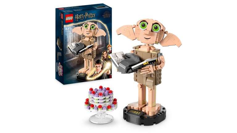 (Nur Abholung) LEGO Harry Potter 76421 Dobby der Hauself, Figuren-Spielzeug-Set (12% CB möglich, dann 17,60€)