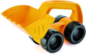 Hape E4054 - Monster-Bagger, Strandspielzeug/Sandspielzeug, gelb-orange (Thalia Kultklub oder Amazon Prime)