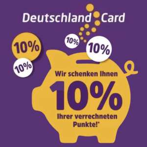 10% DeutschlandCard Punkte zurück nach Einlösung bei EDEKA (Region Minden-Hannover)