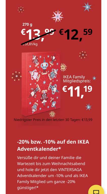 Ikea AT Adventskalender Vintersaga
