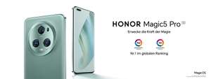 HONOR Magic5 Pro ist da! (12GB+512GB/Snapdragon 8 Gen 2/Meadow Green/5100 mAh Akku) + Pakete + Gutscheincode 150€