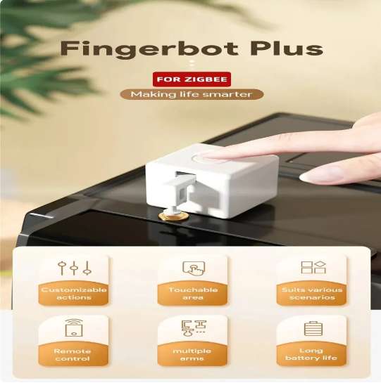 ZigBee Fingerbot Plus für 6,11 EUR für neue Kunden bzw. Nutzer [AliExpress]