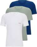 3er Pack Hugo Boss Rundhalsausschnitt T-Shirt | 100% Baumwolle | S bis XXL (Hugo Boss | Amazon)