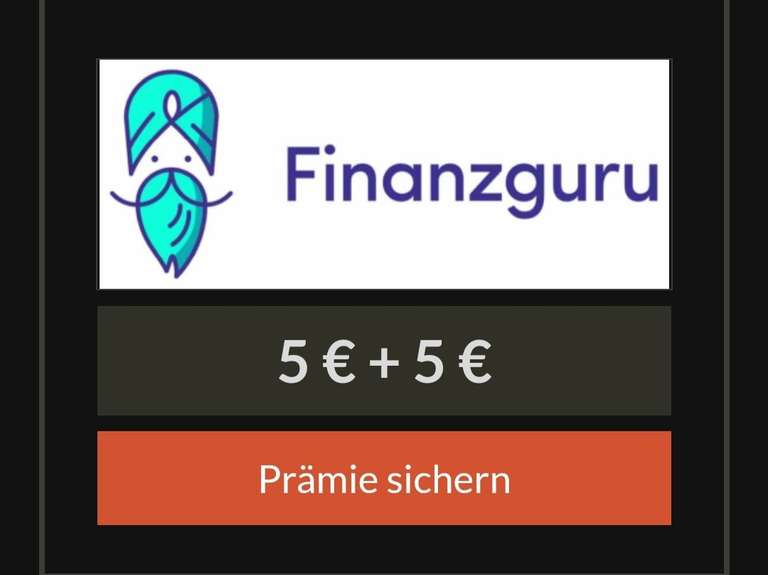 [Spartanien] Bis zu 10€ für kostenlose Finanzguru App (Neukunde) + 3 Monate Plus gratis