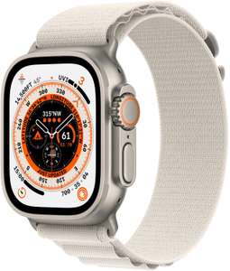 Apple Watch Ultra GPS + Cellular 49mm Titangehäuse mit Alpine Loop Polarstern small für 870,52€ inkl. Versandkosten