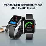 [Prime] Ticwatch GTH Smartwatch bis zu 10 Tage Akkulaufzeit Hauttemperaturmessung Blutsauerstoff Herzfrequenzüberwachung Schlaftracking 5ATM