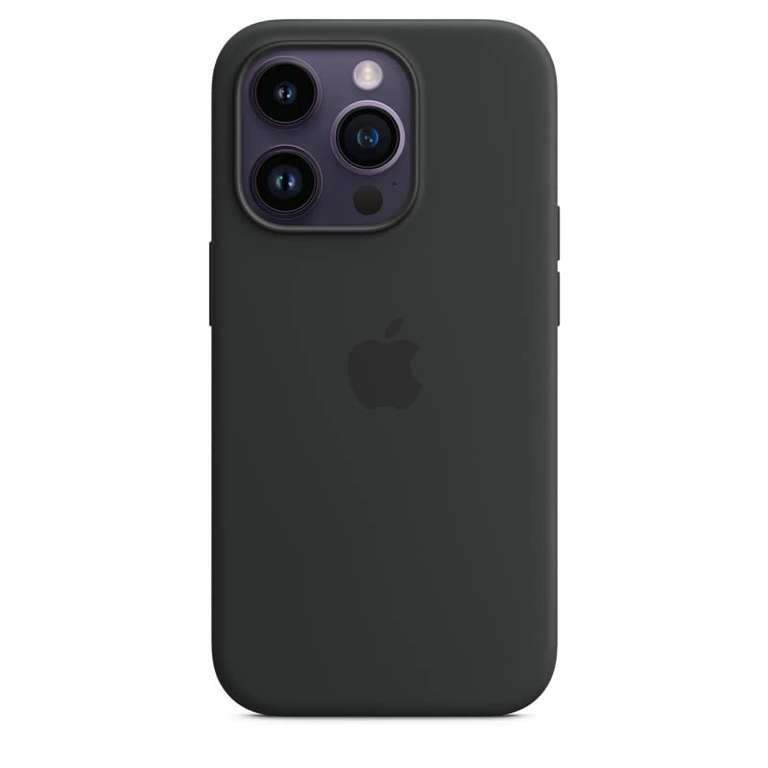 [Amazon Italien] Apple iPhone 14 Pro + Pro Max Silikon Case mit MagSafe - verschiedene Farben (Leder für 51,88€)