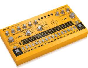 Behringer RD-6-AM Rhythm Designer, analoge Drum Machine mit 8 Drum Sounds, 16-Step Pattern-Sequencer [Amazon]