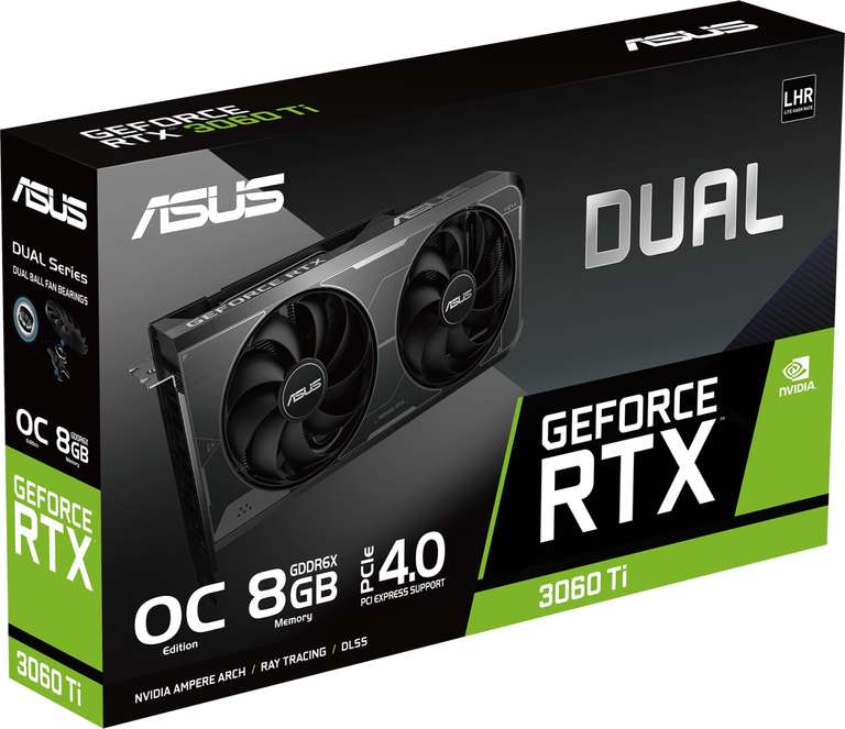 [Amazon] ASUS Dual GeForce RTX 3060 Ti OC Edition 8GB GDDR6X