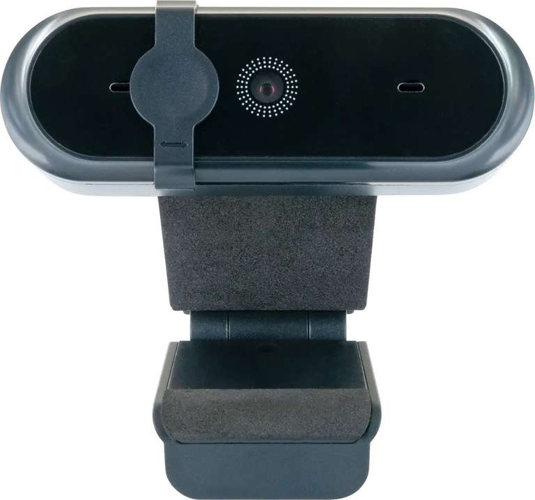 SCHWAIGER -WCM10- Webcam mit integriertem Mikrofon, Schwarz