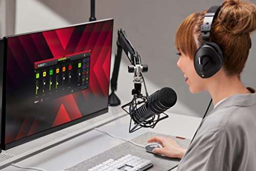 RØDE X XDM-100 | Professionelles dynamisches USB-Mikrofon & virtuelle Mixing-Lösung | Inklusive UNIFY Virtual Mixing Solution [Amazon UK]