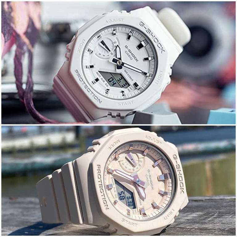 Casio Watch GMA-S2100 Damenuhr Weiß oder Rosa