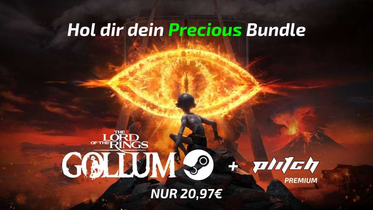 Steam: The Lord of the Rings: Gollum [Steam] + 3 Monate PLITCH Premium - 20,97 Euro