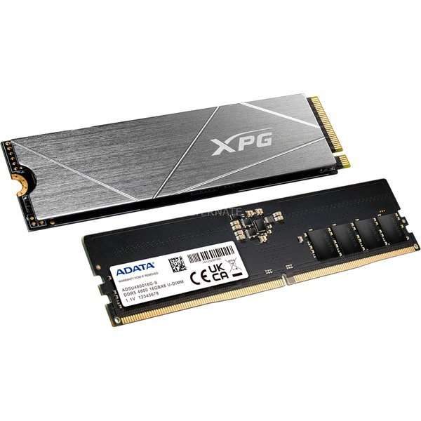 ADATA XPG Gammix 2TB PCIe 4.0 NVMe SSD + 16GB DDR5 4800