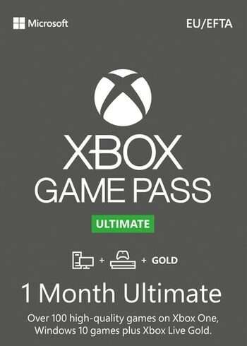 Xbox Game Pass Ultimate – 1 Monat (Xbox/Windows) non-stackable Key EUROPE - Wallet: 2,19€ - Paypal / KK: 2,55€