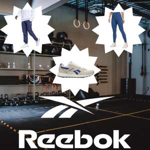 Reebok Cyber Monday, 20% ab 40€ MBW, zB: 2 x Damen-Workout Ready Leggings für 32€
