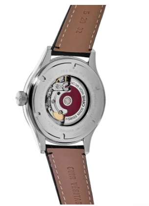 ORIS Artelier Date Automatic Silver Lederband @ .watchmaxx.com