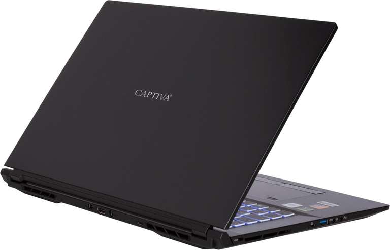 Captiva I64-066 Gaming Laptop (17.3", FHD, IPS, 144Hz, i7-11800H, 16GB/1TB, aufrüstbar, RTX 3070 105W, TB4, HDMI 2.1, Win10, 2.3kg)