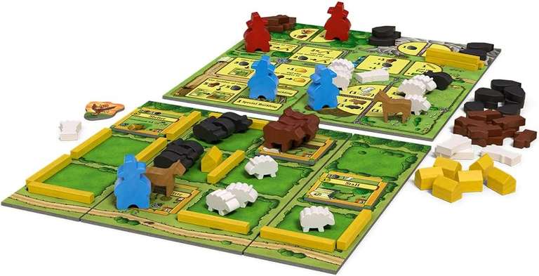 Lookout Games - Agricola Die Bauern und das liebe Vieh Big Box | Kennerspiel | Brettspiel | BESTPREIS | BGG 7,7
