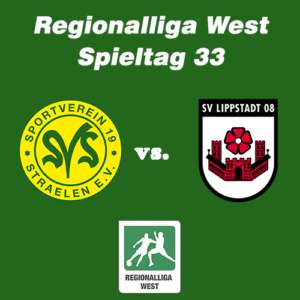 [Lokal] SV Straelen vs. SV Lippstadt - Gratis Stadionwurst & Bier nach dem Spiel für Stadionbesucher zum letzten Heimspiel i.d. Regionalliga