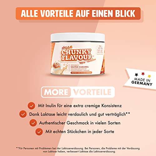 More Nutrition Chunky Flavour Salted Caramel 250g [personalisiert?]
