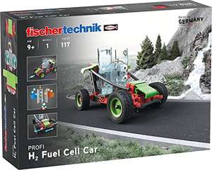 fischertechnik 559880 Profi H2 Fuel Cell Car, ab 9 Jahren, wasserstoffbetriebenes Fahrzeug als Bausatz, inkl. Motor & Brennstoffzelle