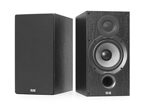 ELAC Debut B6.2 by Andrew Jones, 2-Wege-Bassreflex-Lautsprecher (passiv), 120 Watt, Farbe: schwarz (Paarpreis)
