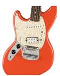 Fender Kurt Cobain Jag-Stang LH RW, Linkshänder E-Gitarre, Farbe Fiesta Red