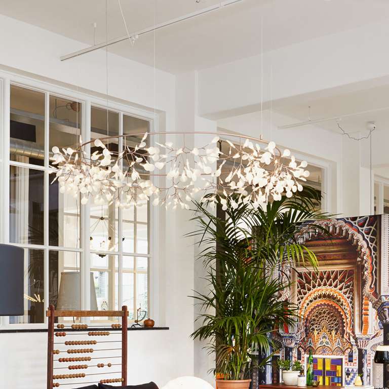 Deckenleuchte Moooi "Heracleum The Big O" Large in Kupfer
