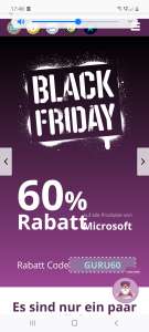 Lizenzguru 60 % Rabatt auf alle Microsoft Produkte (Black Friday)