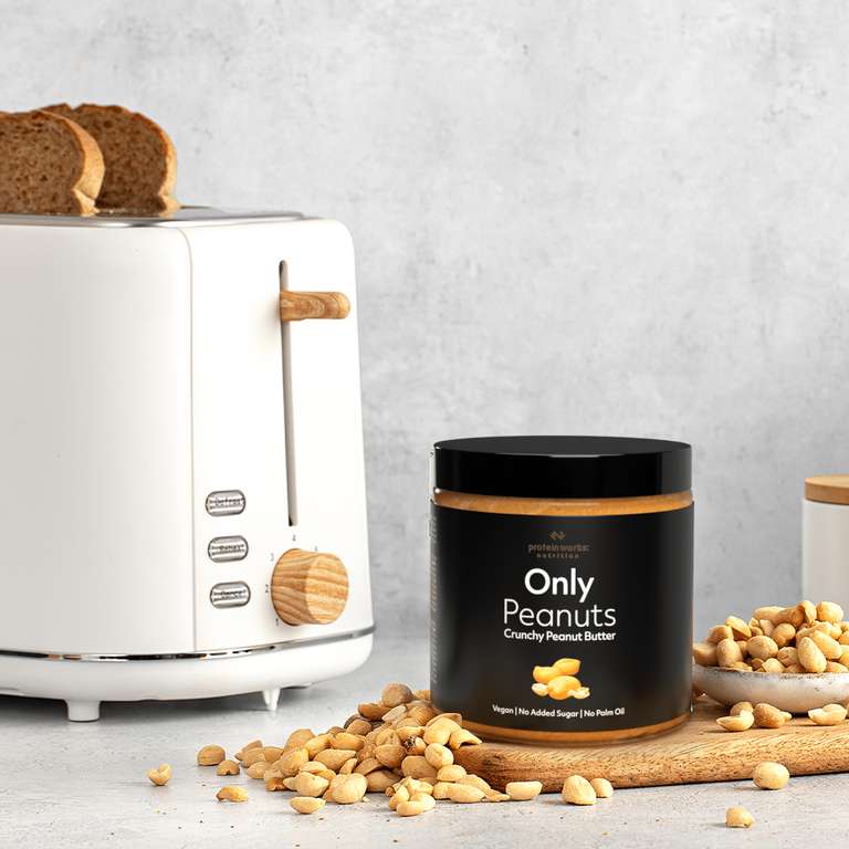 [TheProteinWorks] 4x990g=3,96 kg Erdnussbutter Peanut Butter