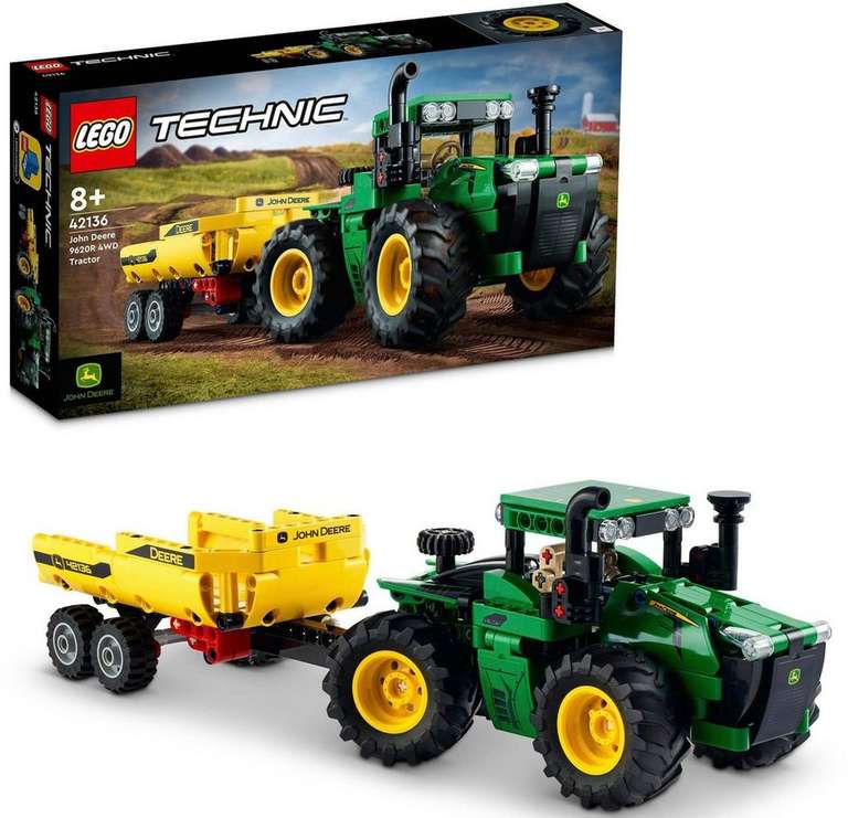 Otto Up (Versandkostenflat): LEGO John Deere 9620R 42136 für 18,54€