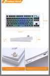 Zuoya GMK87 Mechanische Tastatur Kit | VIA support | Bluetooth-/Funk-/Kabelverbindung | ANSI