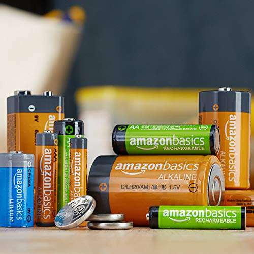 Amazon Basics AAA-Alkalibatterien, leistungsstark, 1,5 V, 36 Stück