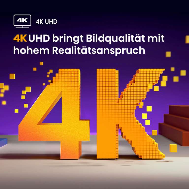 Smart-TV 50E61KT HD, 4K mydealz cm/50 Ultra (127 Hisense LED-Fernseher Zoll, |