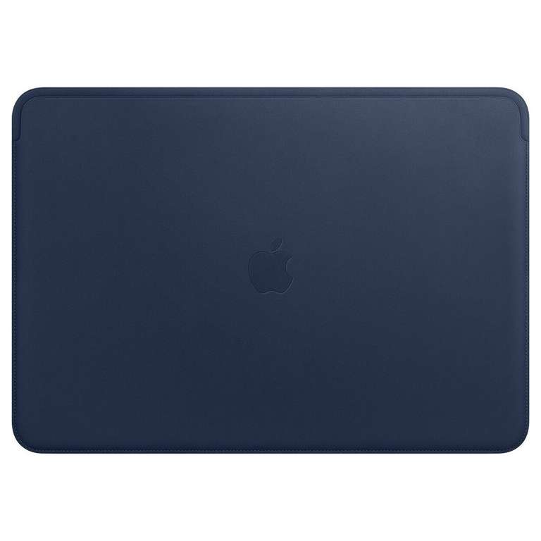 Apple MacBook Pro 15" Lederhülle in midnight blue (MRQU2ZM/A) | aus echtem Leder | mit weicher Innenseite