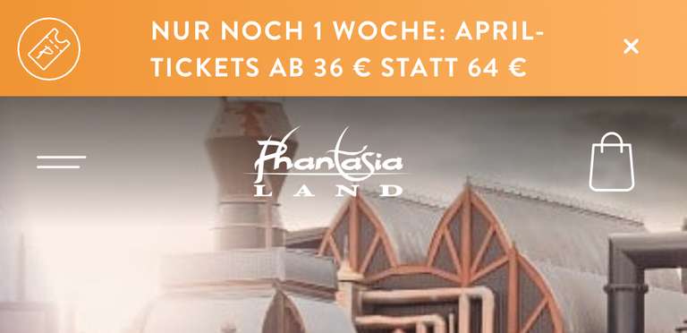 Phantasialand April Tickets ab 36€ Statt 64€