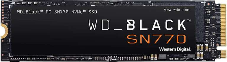 WD_BLACK 2TB SN770 M.2 2280 PCIe Gen4 NVMe Gaming SSD
