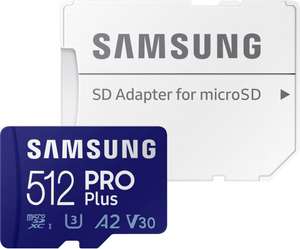 Samsung PRO Plus microSD 512 GB (Otto UP Plus, sonst +Versand)