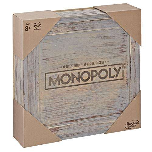 Monopoly Rustic Sonderedition aus Holz [Prime]