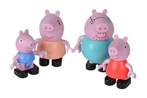 [Prime]BIG-Bloxx Peppa Pig Peppa´s Family - Mama und Papa Wutz, Schorsch und Peppa