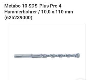 Metabo Hammerbohrer SDS-Plus 10,0x110mm