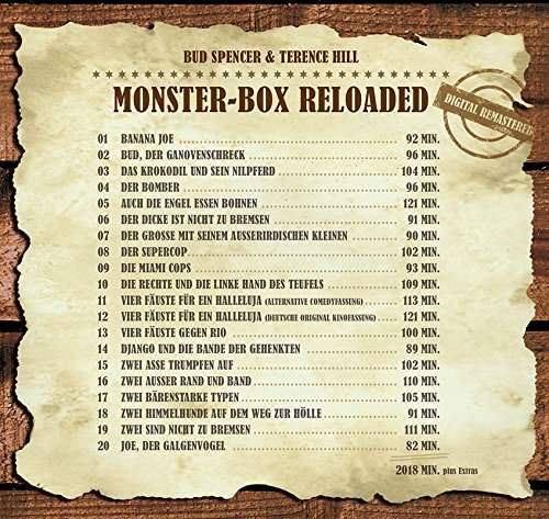 [Amazon] Bud Spencer & Terence Hill: 20 DVD Monster-Box Reloaded [DVD]