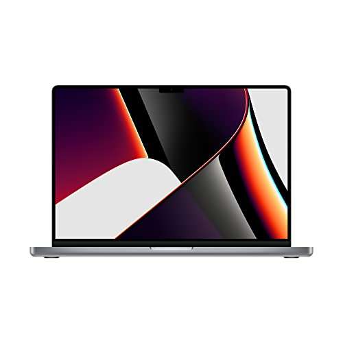 2021 Apple MacBook Pro (16", Apple M1 Pro Chip mit 10‑Core CPU und 16‑Core GPU, 16 GB RAM, 1 TB SSD) - Space Grau
