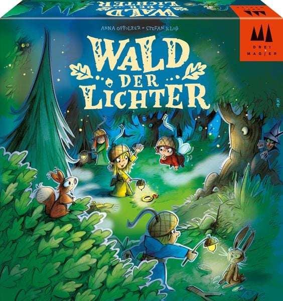 Drei Magier - Wald der Lichter / BESTPREIS / Gesellschaftsspiel / Kinderspiel / Schmidt Spiele / Thalia / KultClub